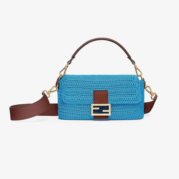 フェンディ★バゲット コットンクロシェ バッグコピー 8BR600AFP8F1EF9